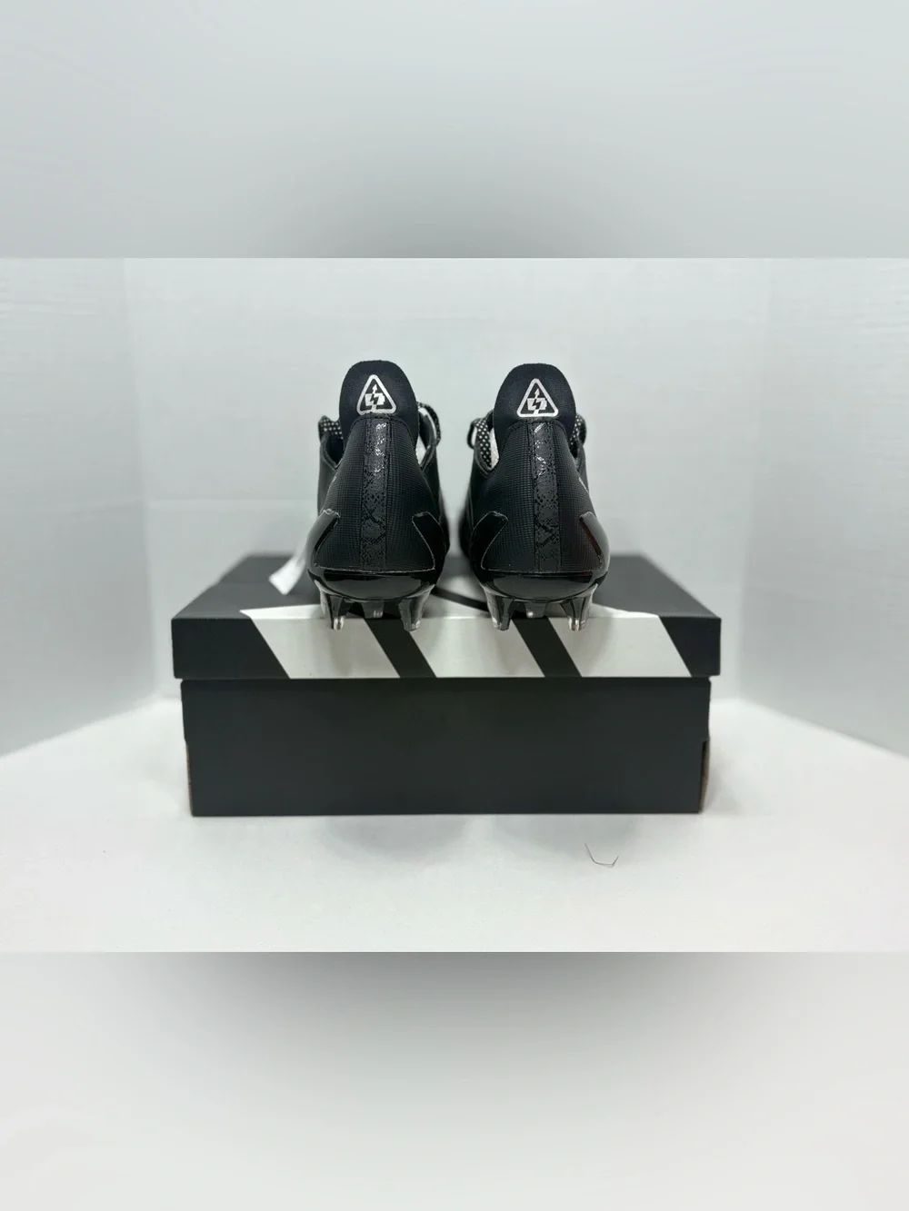 adidas Adizero Electric Men's Black/White Athletic Football Cleats